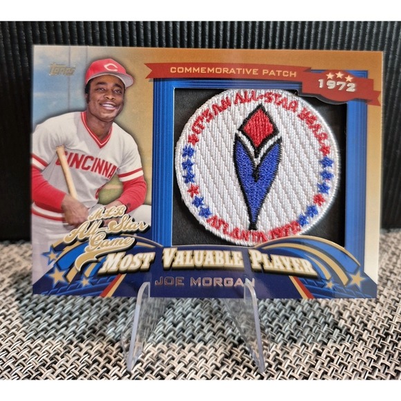 Other - 2013 Topps Update Joe Morgan #ASMVP-7 1972 MVP All-Star Commemorative Patch Reds